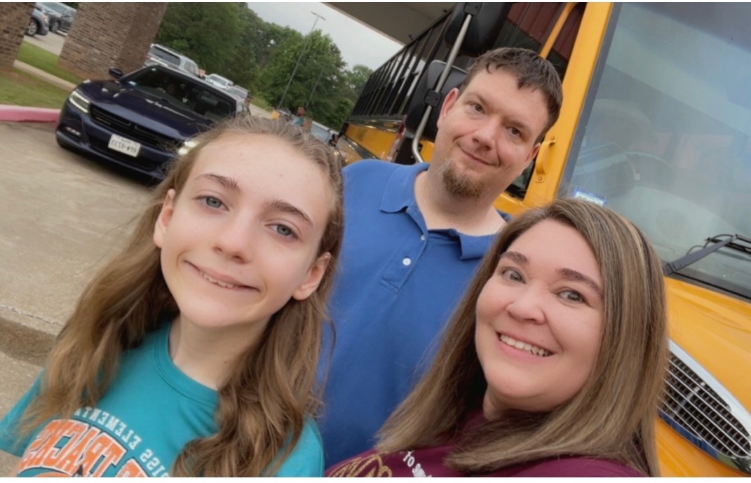 Sending our daughter off on a school field trip